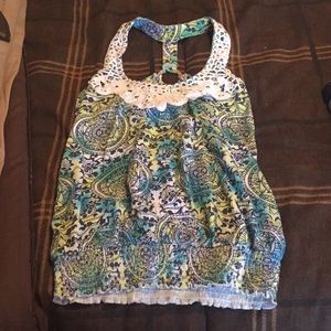 Cute multi color top